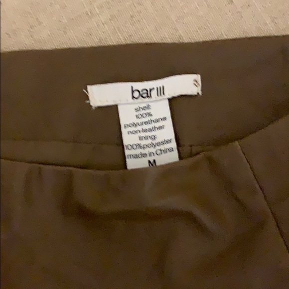 BarIII faux leather Skirt - Picture 5 of 7